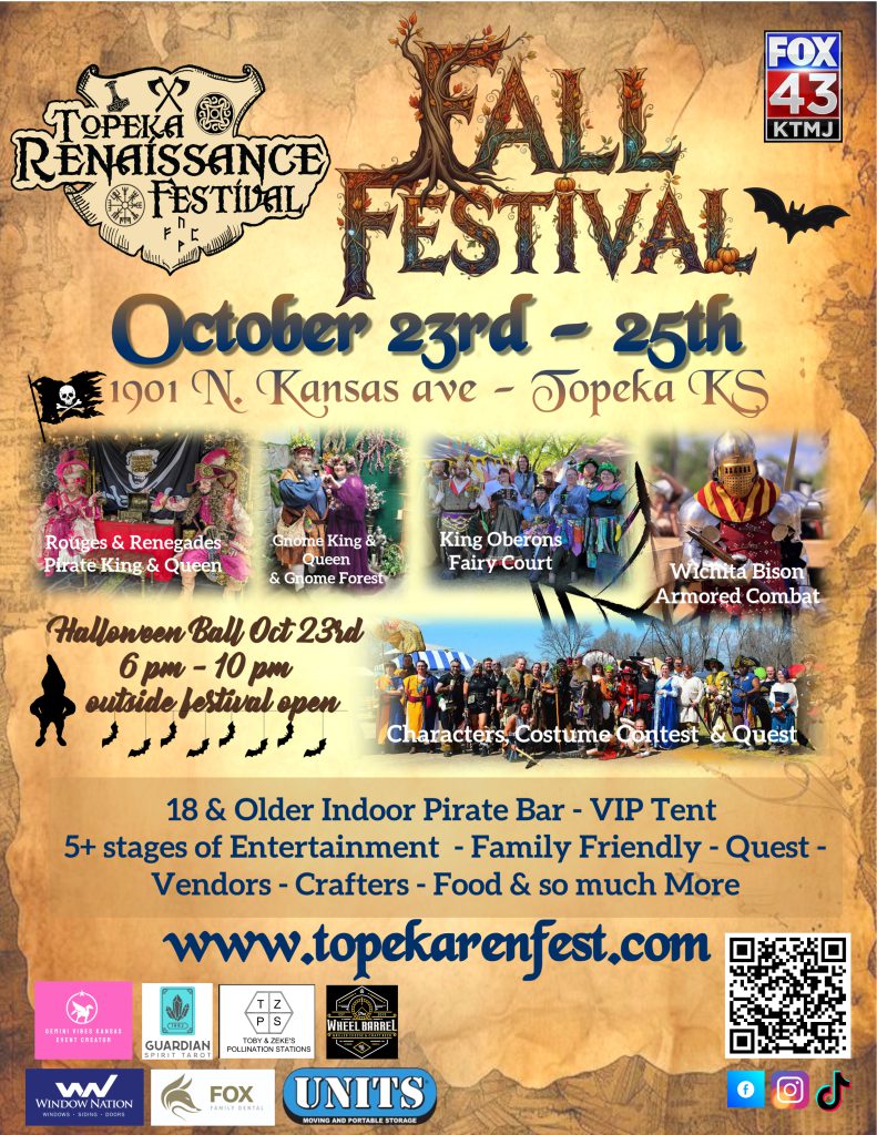 フェステナレンテ The Topeka Renaissance Festival – Summer Festival June 13th & 14th